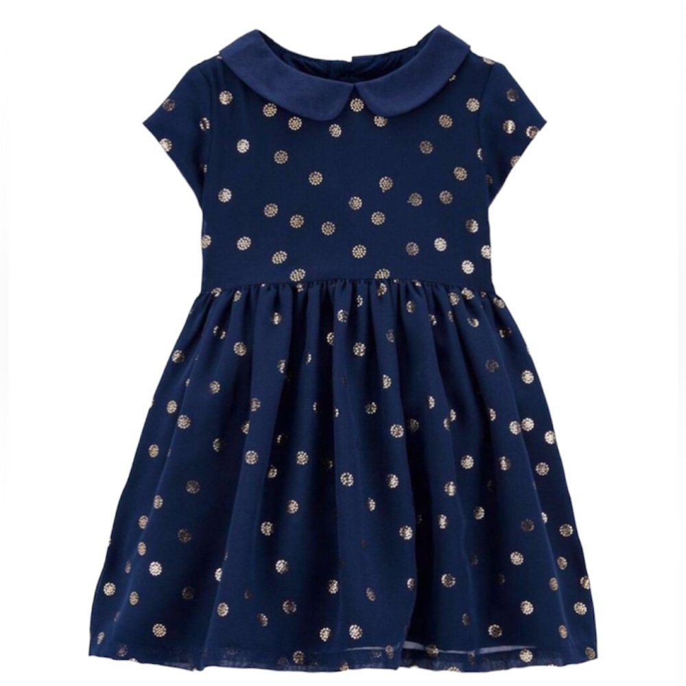 ‼️2 for $25‼️Carter’s Baby Girl Blue Formal Dress Size ⭐️9 Months ⭐️